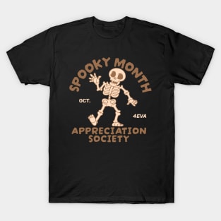 Spooky Month Appreciation Soceity T-Shirt